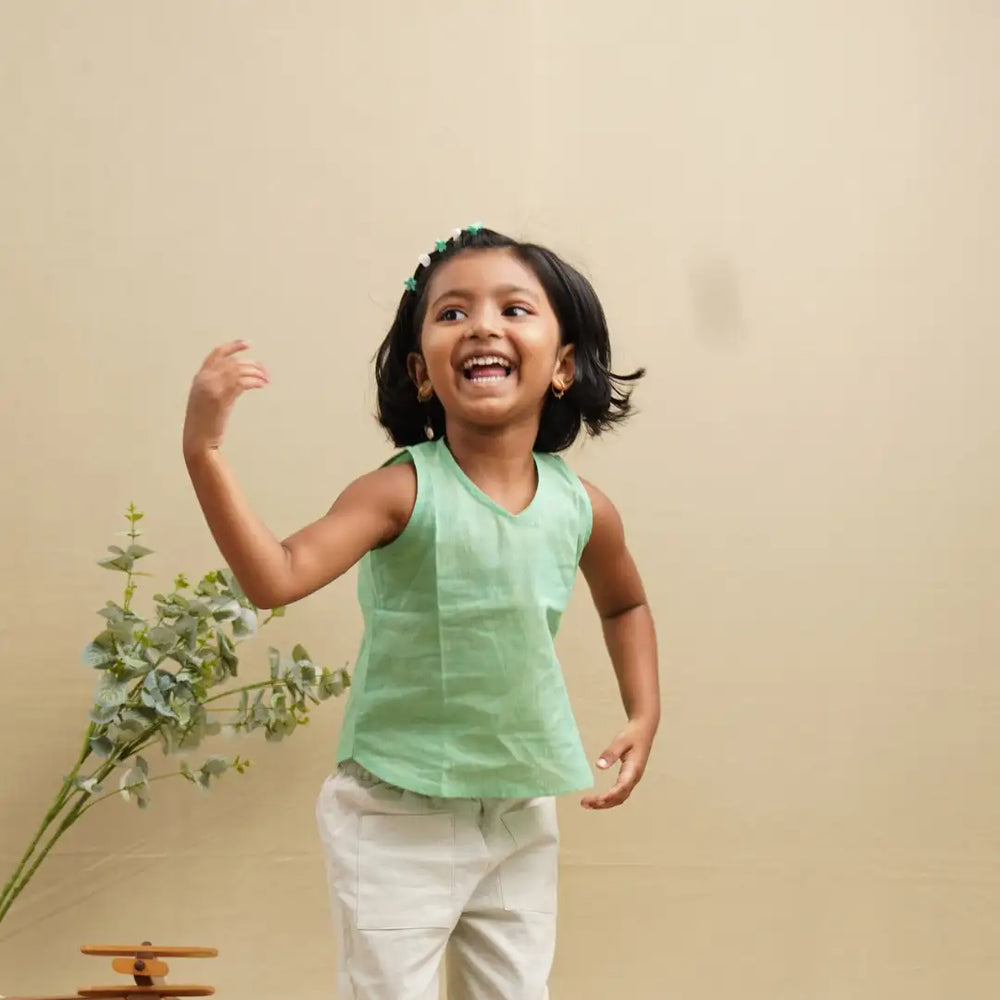 Breeze Belle Top' - Girls' Top with a Flare - EarthBased