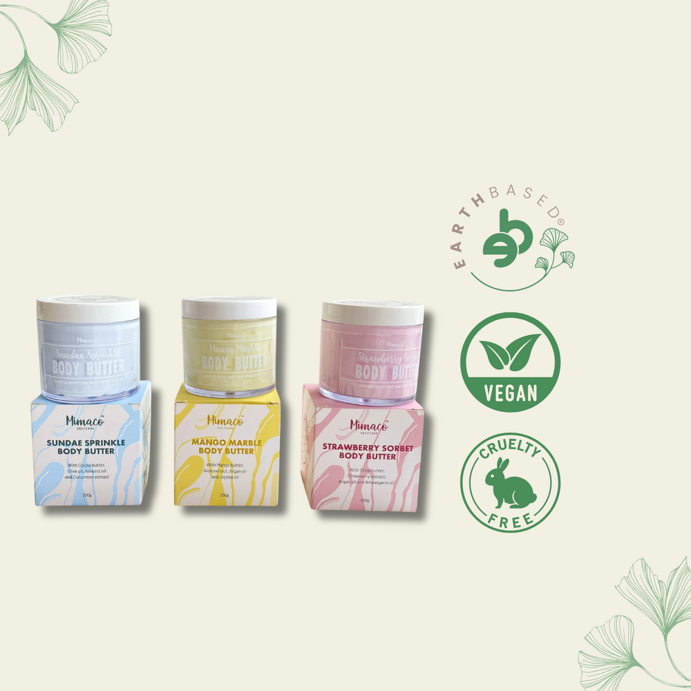 BODY BUTTER- Combo set of 3 - EarthBased