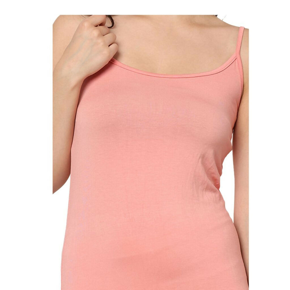 Bamboo Fabric Peach Camisole – Soft, Breathable, Eco-Friendly, and Stylish for All-Day Comfort and Elegance - EarthBased
