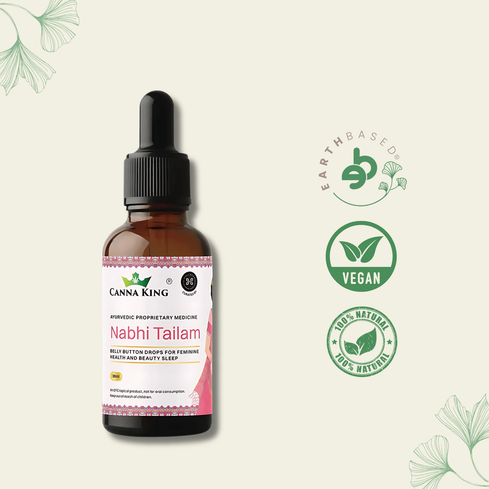 Nabhi Tailam- Belly button drops- 30 ml by Cannaking - EarthBased