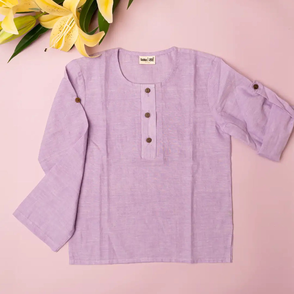 Sleek Sleeve' - Boys' Button-Down Sleeve Shirt - EarthBased