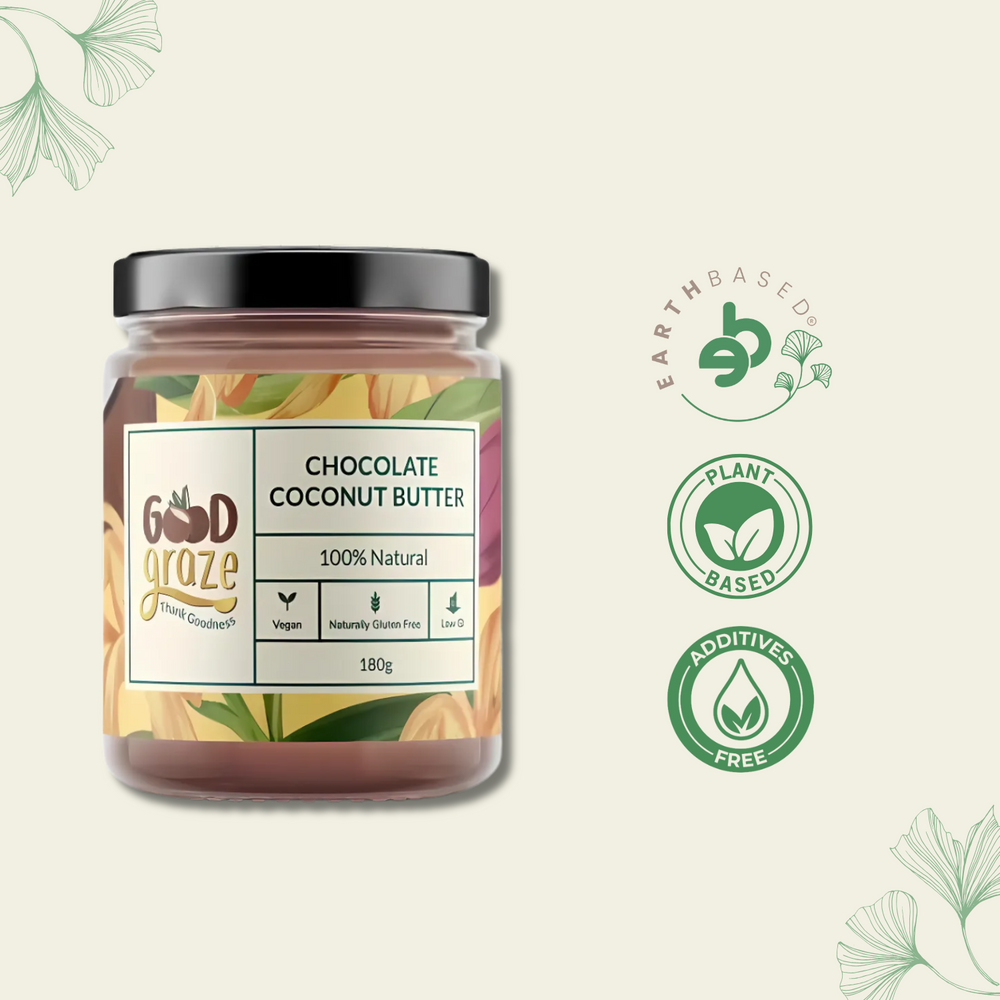 Good Graze Chocolate Coconut Butter 180g - EarthBased