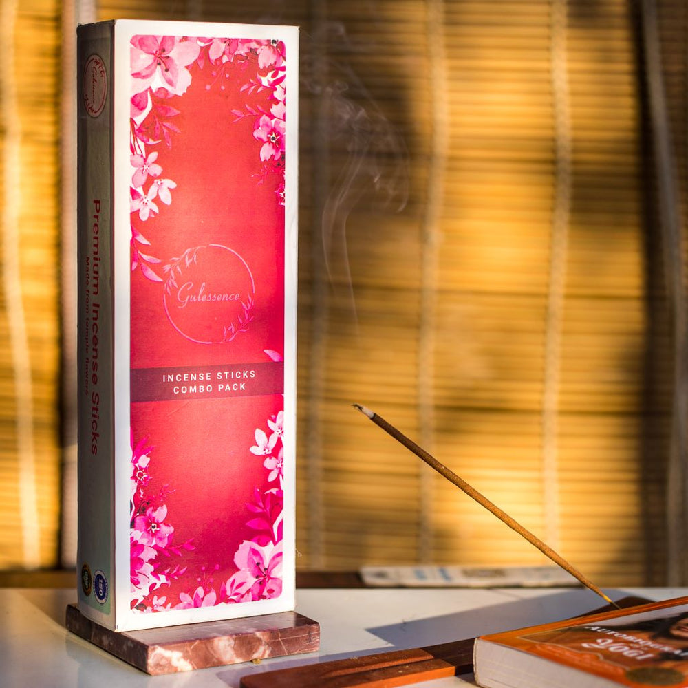 Premium Combo Box of Floral Incense sticks| Gulessence - EarthBased