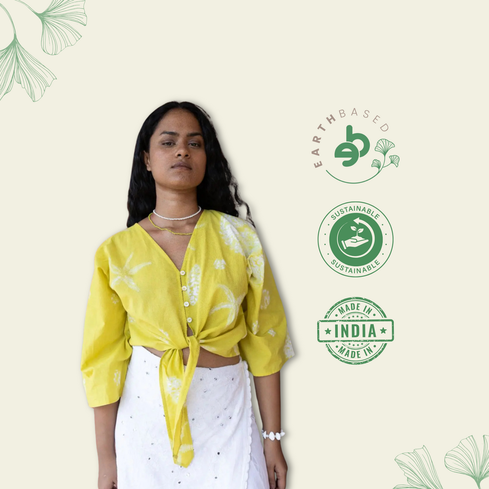 SEASIDE TIE-UP TOP - EarthBased
