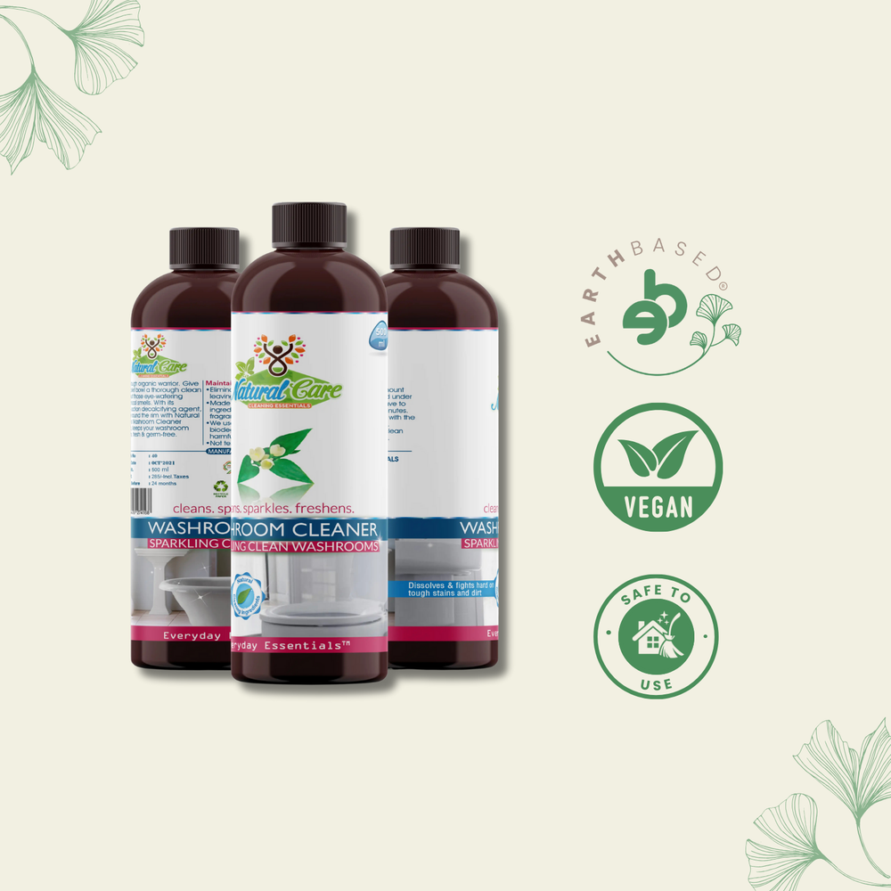 Natural Care Toilet Bowl Cleaner Washroom Cleaner Liquid - PACK OF 3 | Natural Care - EarthBased