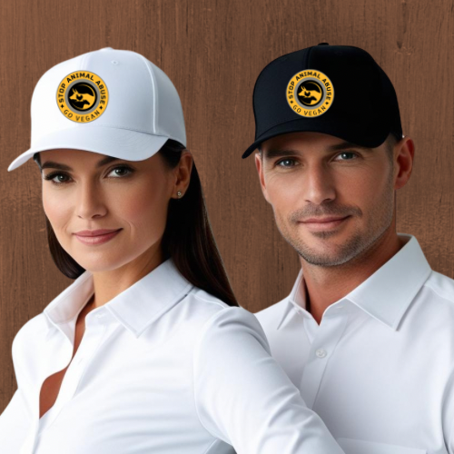 Stop Animal Abuse - Go Sustainable - Unisex - Cap — Earthbased