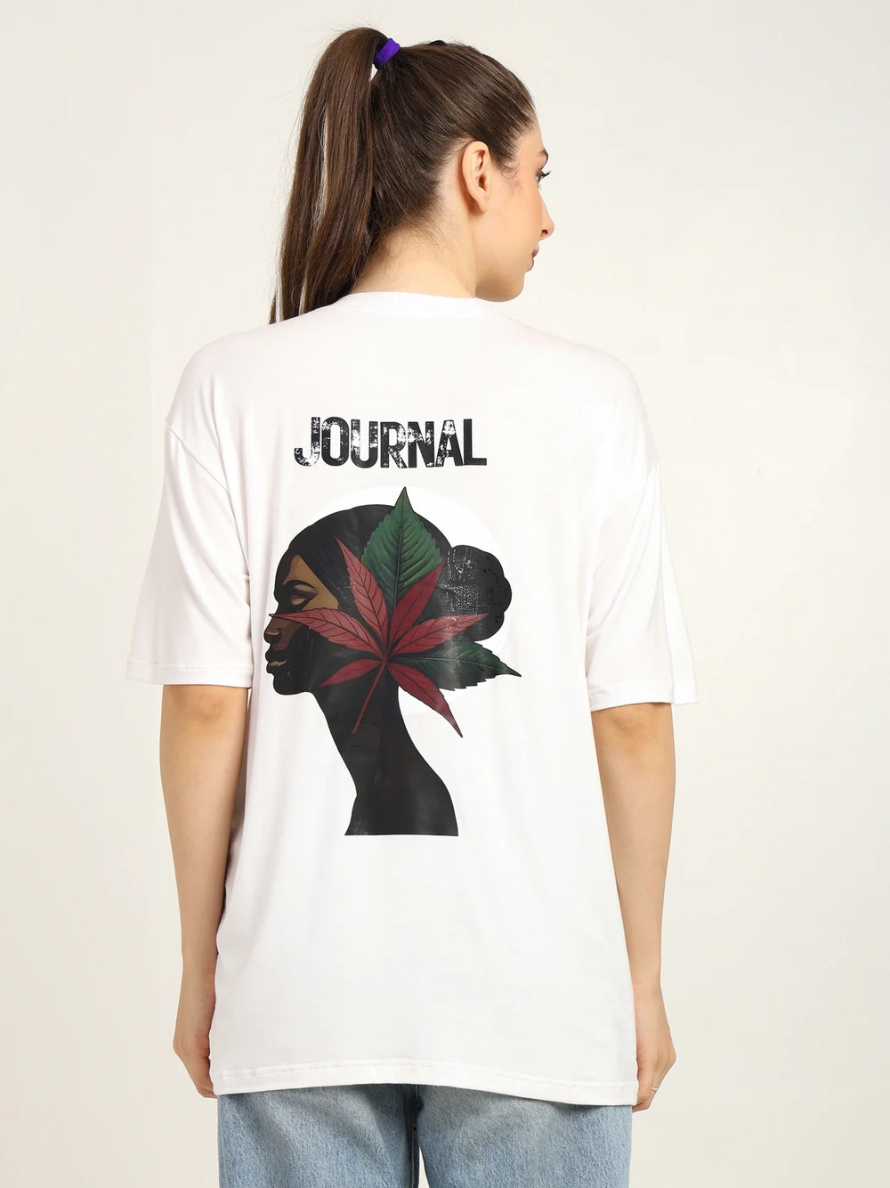 Women Oversized Bamboo T-Shirt – Soft, Breathable & Sustainable Fit - EarthBased