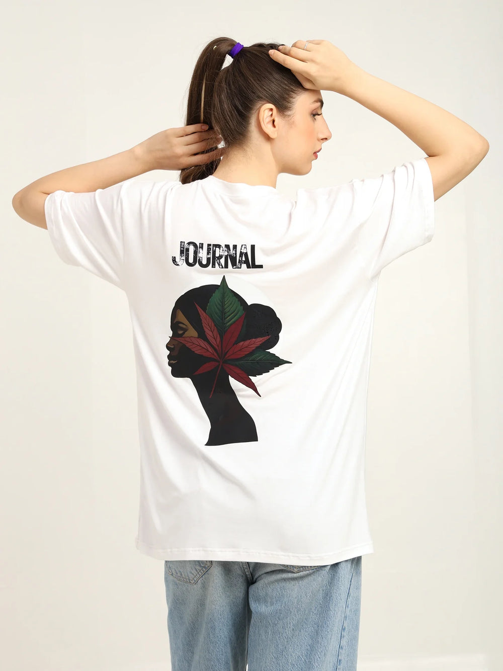 Women Oversized Bamboo T-Shirt – Soft, Breathable & Sustainable Fit - EarthBased