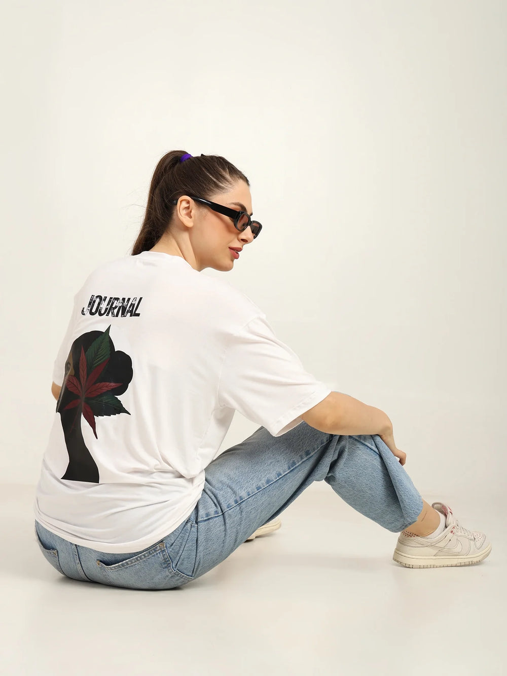 Women Oversized Bamboo T-Shirt – Soft, Breathable & Sustainable Fit - EarthBased