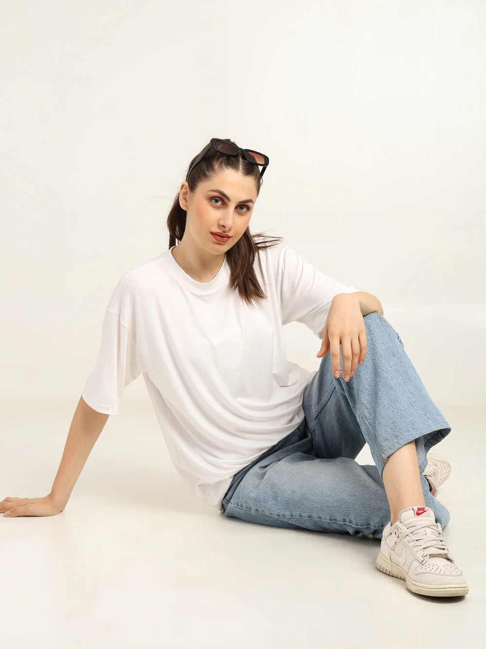Women Oversized Bamboo T-Shirt – Soft, Breathable & Sustainable Fit - EarthBased