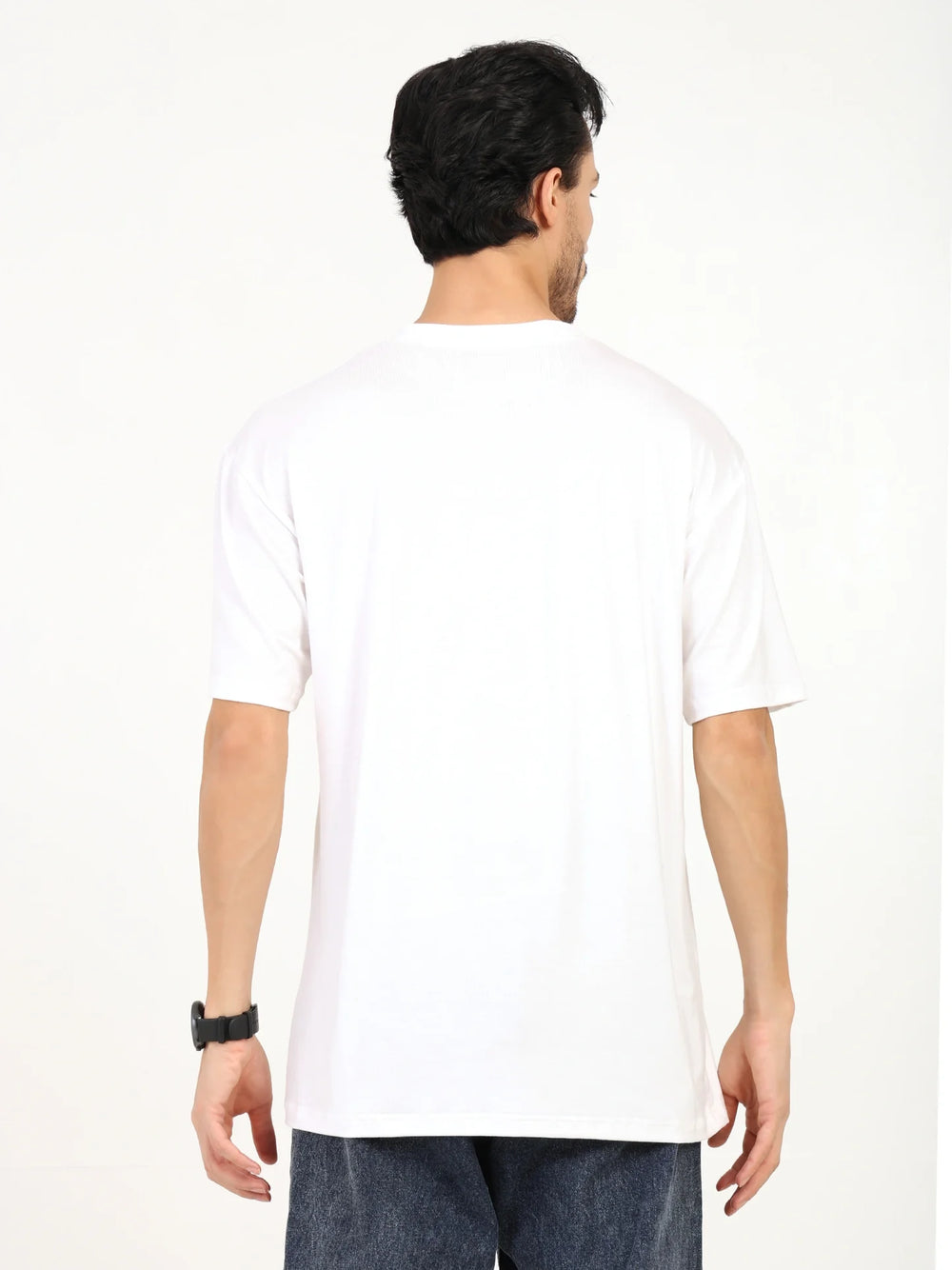 Men Oversized Bamboo T-Shirt – Soft, Breathable & Sustainable Fit - EarthBased