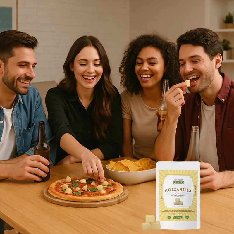 Oh My Vegan | Mozzarella Style Crunchy Bites - EarthBased