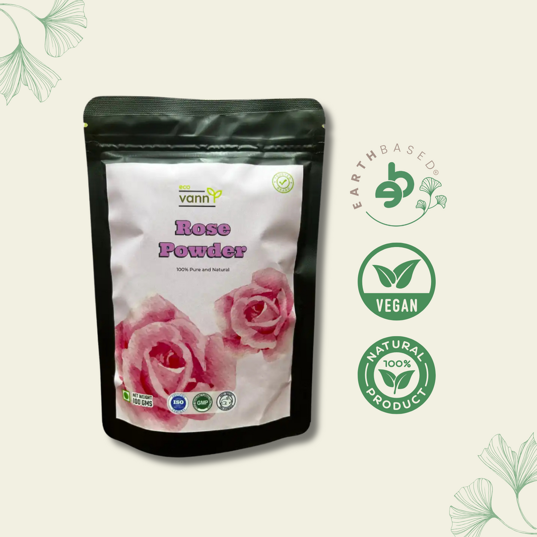 Eco vann Rose powder | Pack of 3 - EarthBased