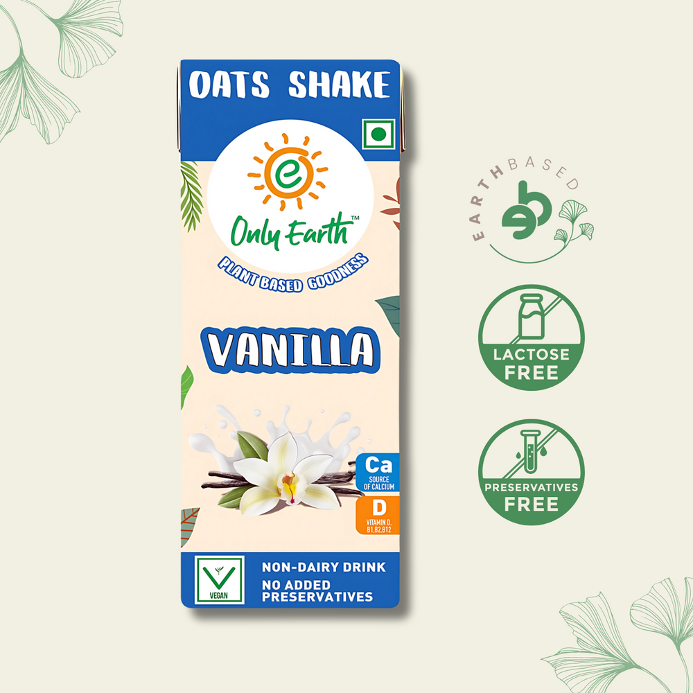 Oats Shake | Vanilla by Only Earth - EarthBased
