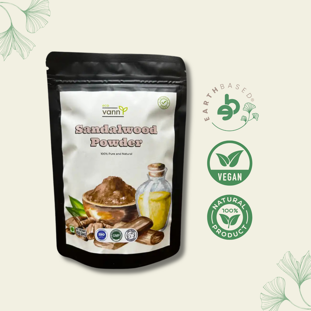 Eco vann Sandalwood Powder | Pack of 3 - EarthBased