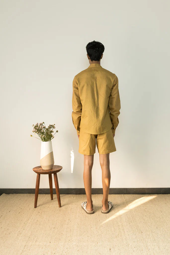 ASYMMETRIC PLACKET SHIRT - EarthBased