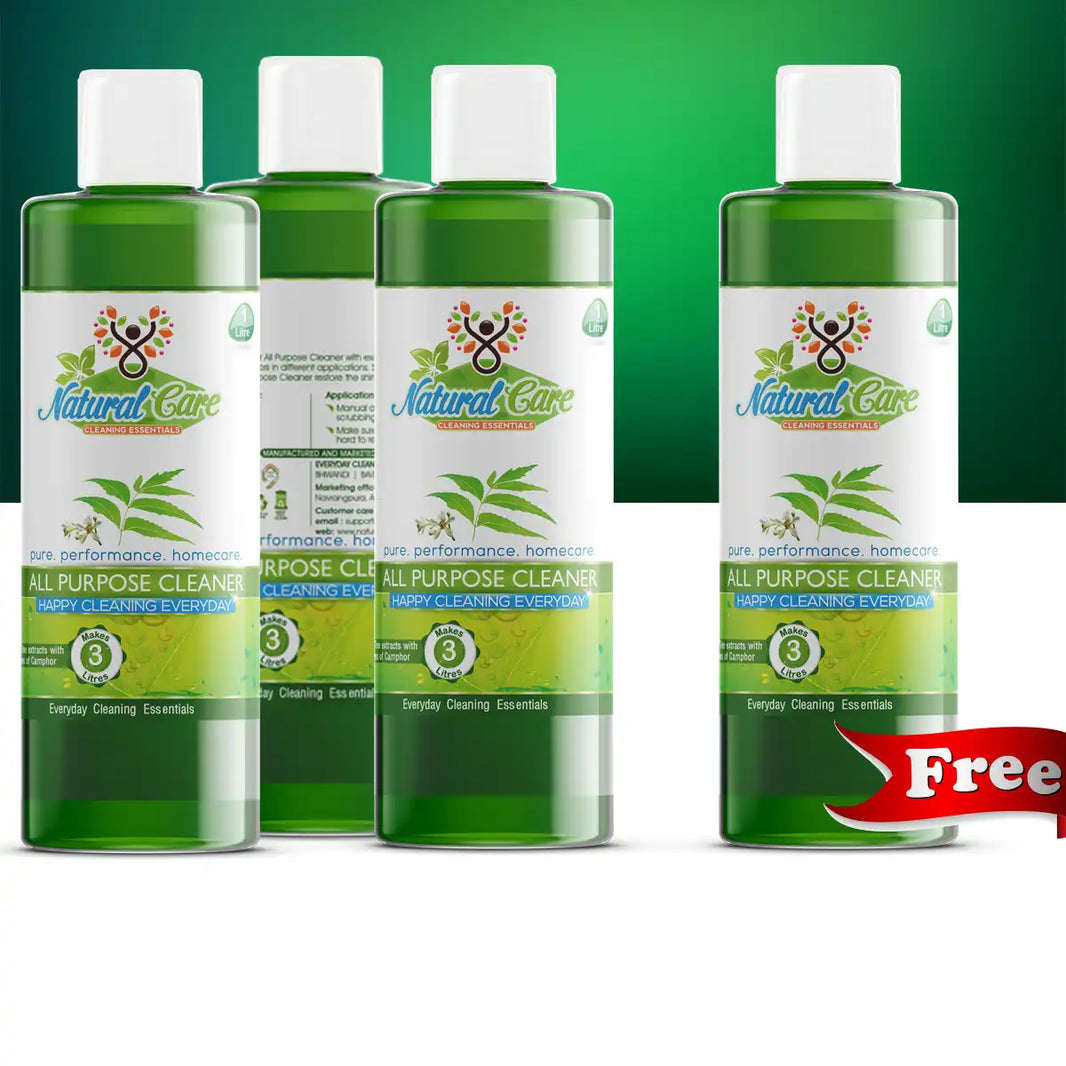 Dis-infectant All Purpose Cleaner - buy 500ml x 3 , get 500 ml free | Natural Care - EarthBased