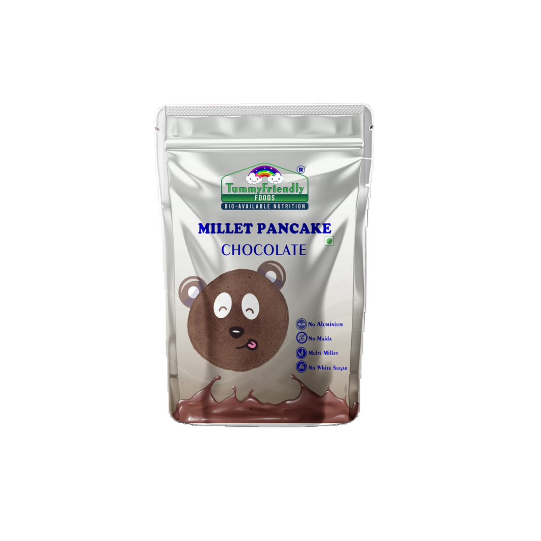TummyFriendly Foods Aluminium-Free Millet Pancake Mix - Chocolate - 800g - EarthBased