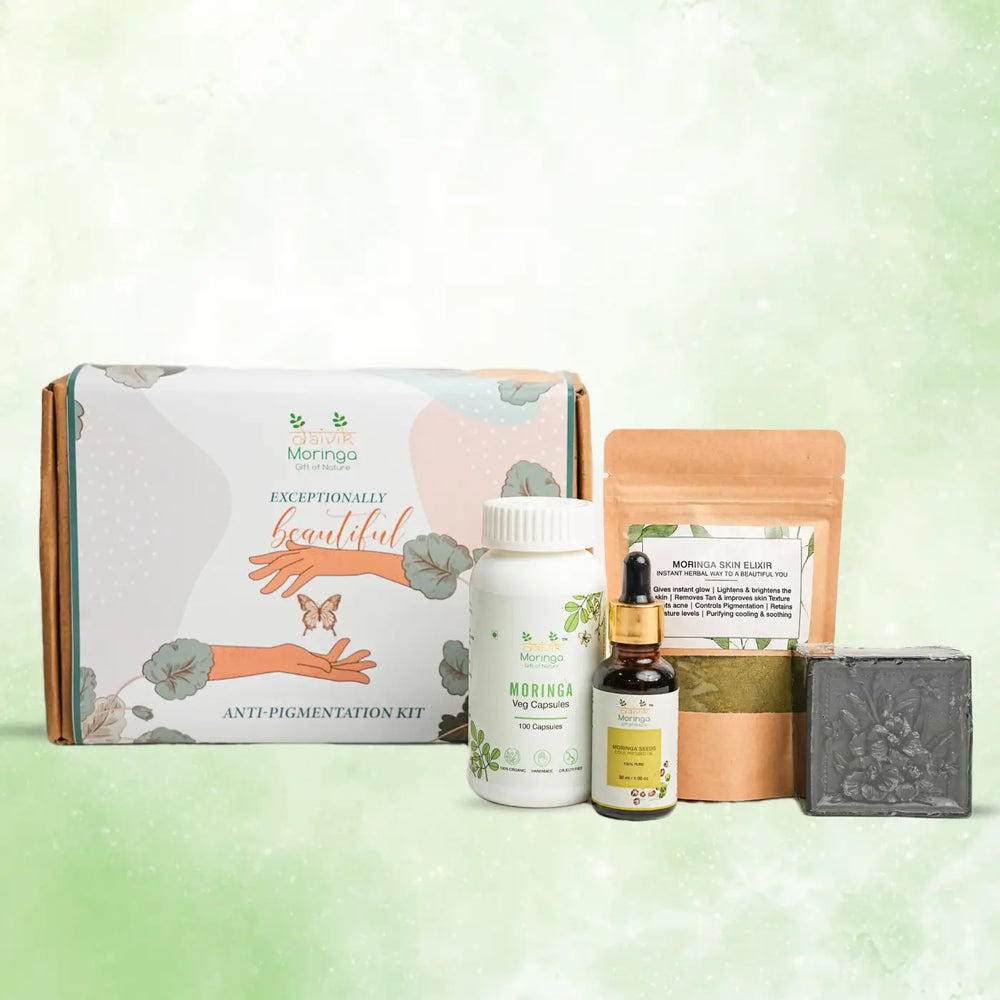 Anti-Pigmentation Kit | Daivik Moringa - EarthBased
