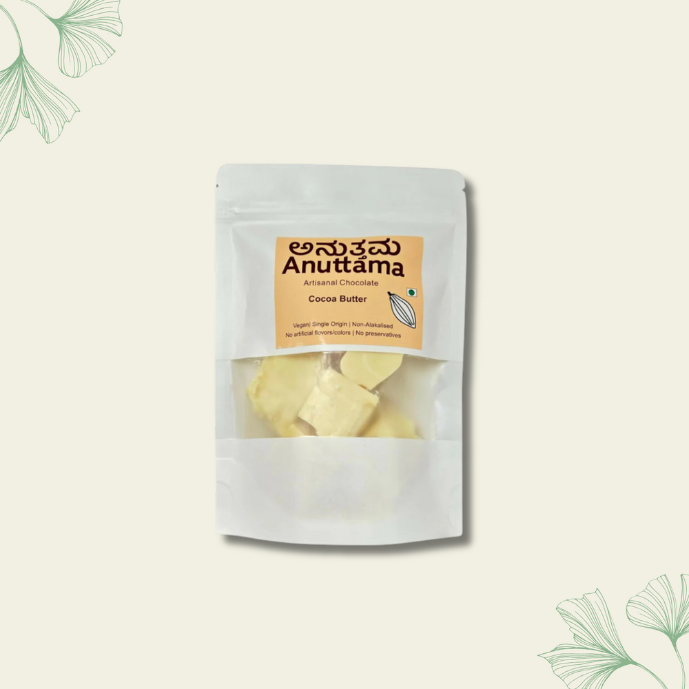 Cocoa Butter | Raw Cocoa Butter | Non-Deodorized Cocoa Butter | - EarthBased