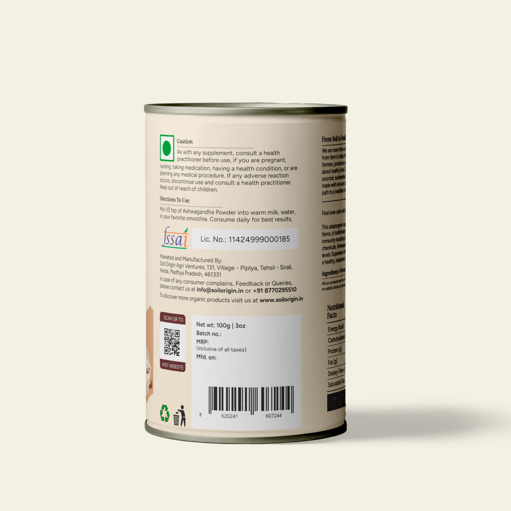 Ashwagandha Powder - EarthBased