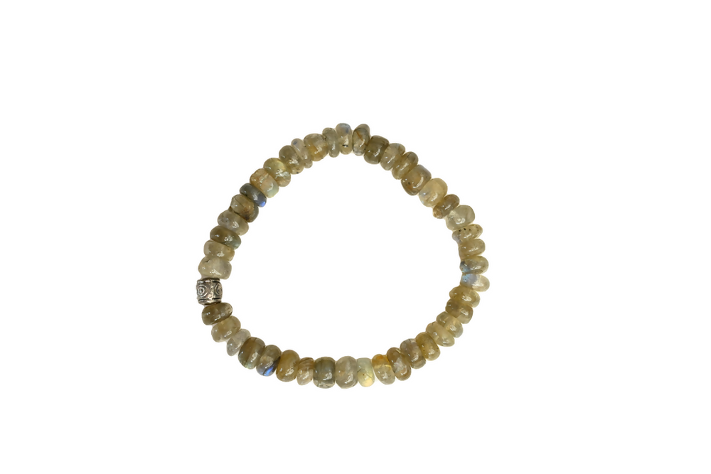 Original Labradorite Bracelet For Stress, Anxiety, Pain And Negative Energy - EarthBased