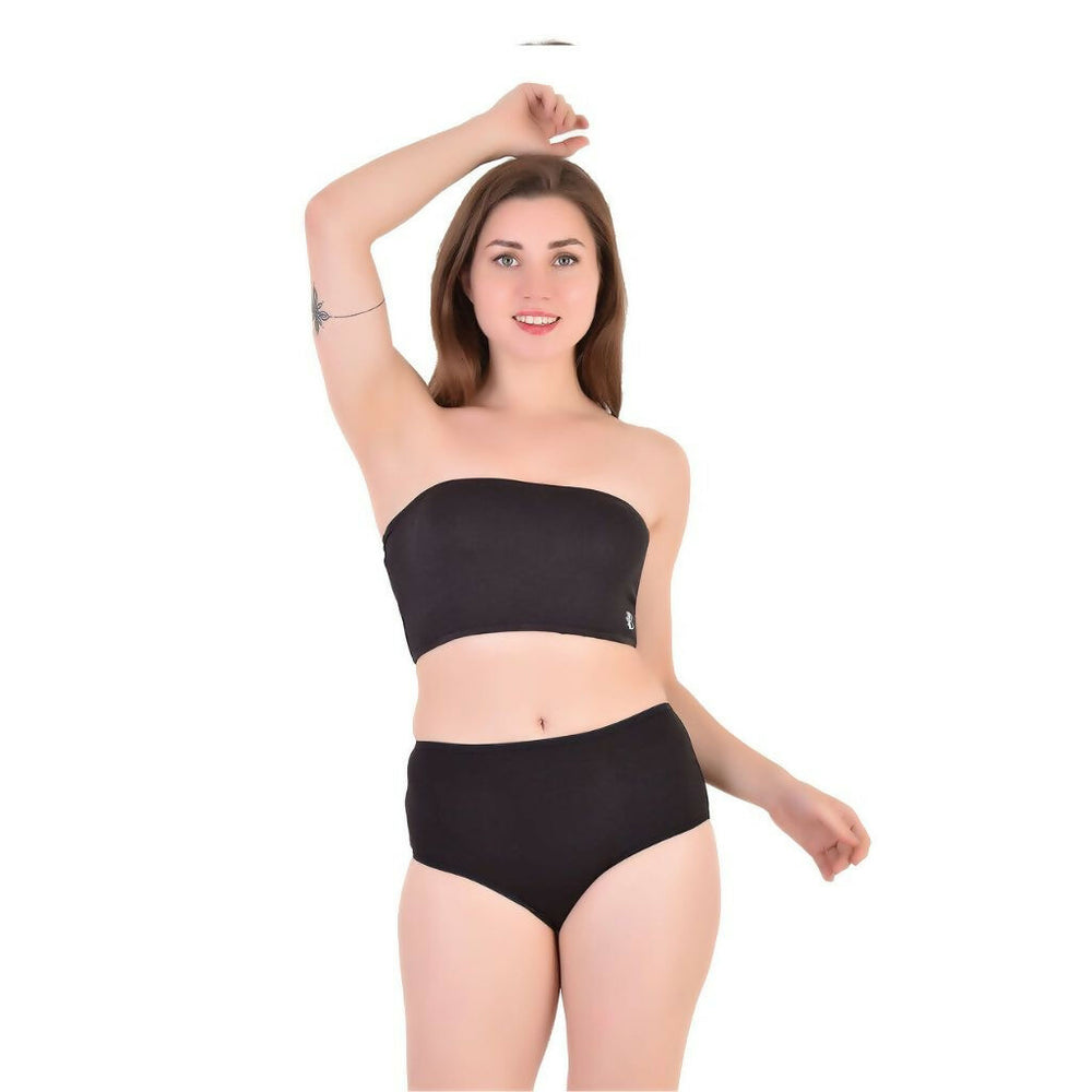 Bamboo Fabric Tube Top | Black - EarthBased