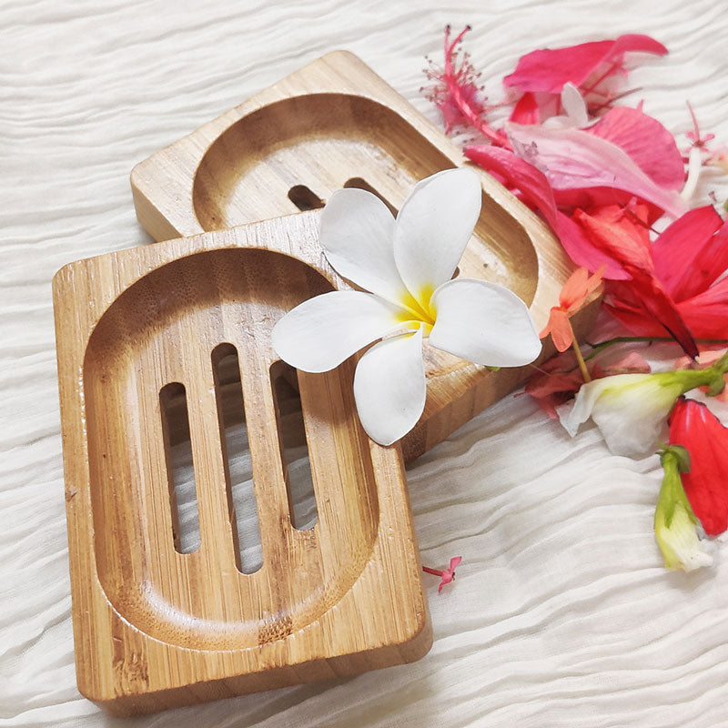 Bamboo Soap Tray | Soap Dish - EarthBased