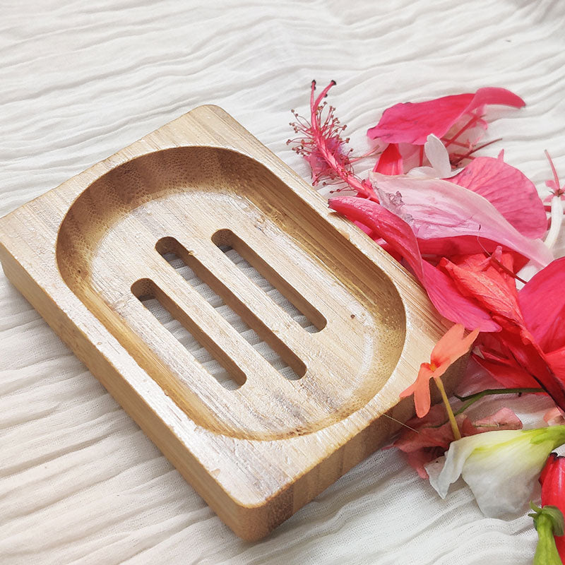 Bamboo Soap Tray | Soap Dish - EarthBased