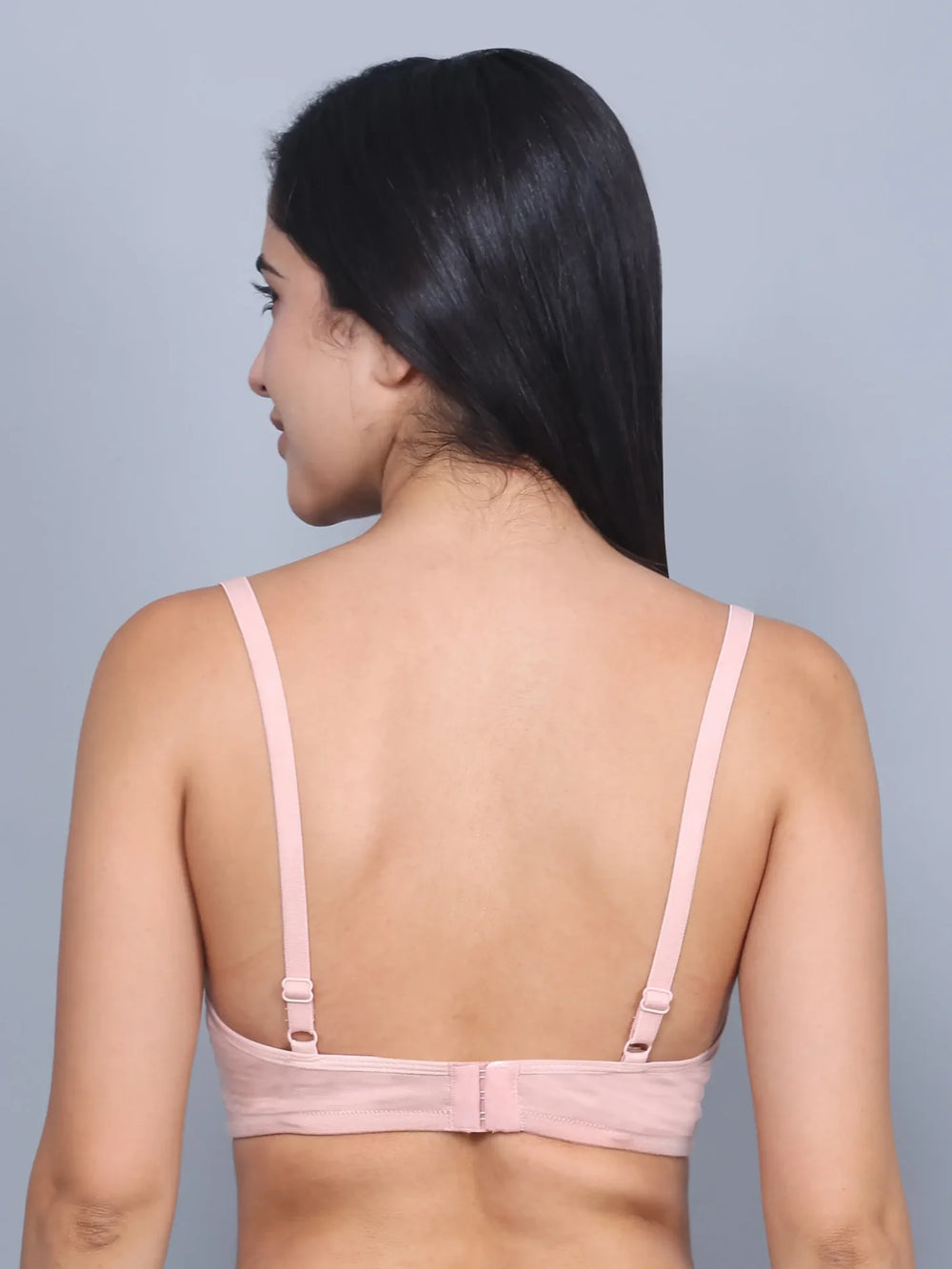 Bamboo Fabric Full Coverage Padded T-Shirt Bra – Soft, Comfortable, Eco-Friendly, and Supportive for All-Day Wear and Perfect Fit - EarthBased