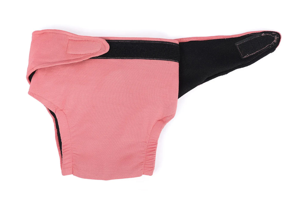 Bamboo Fabric Kids Baby Diaper, Eco-Friendly and Soft | Pack of 2 | 1 Free Size Liner for Extra Comfort | Black & Pink - EarthBased