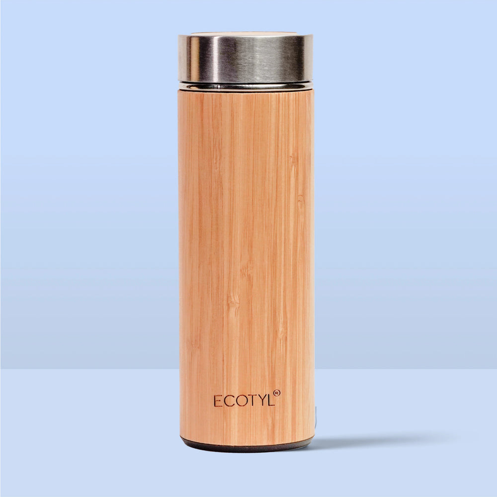 Bamboo Stainless Steel Insulated Flask | Ecotyl - EarthBased