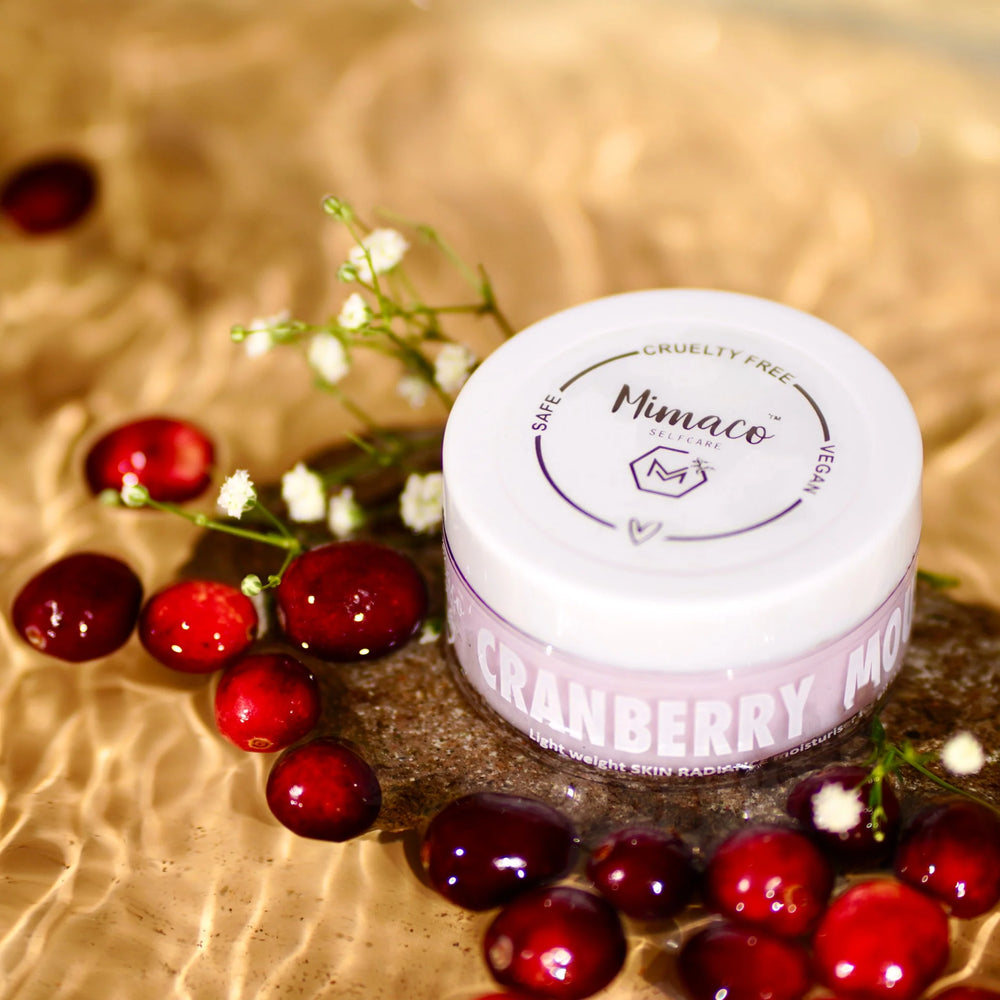 CRANBERRY MOUSSE face moisturiser for Radiance (all skin types) - EarthBased