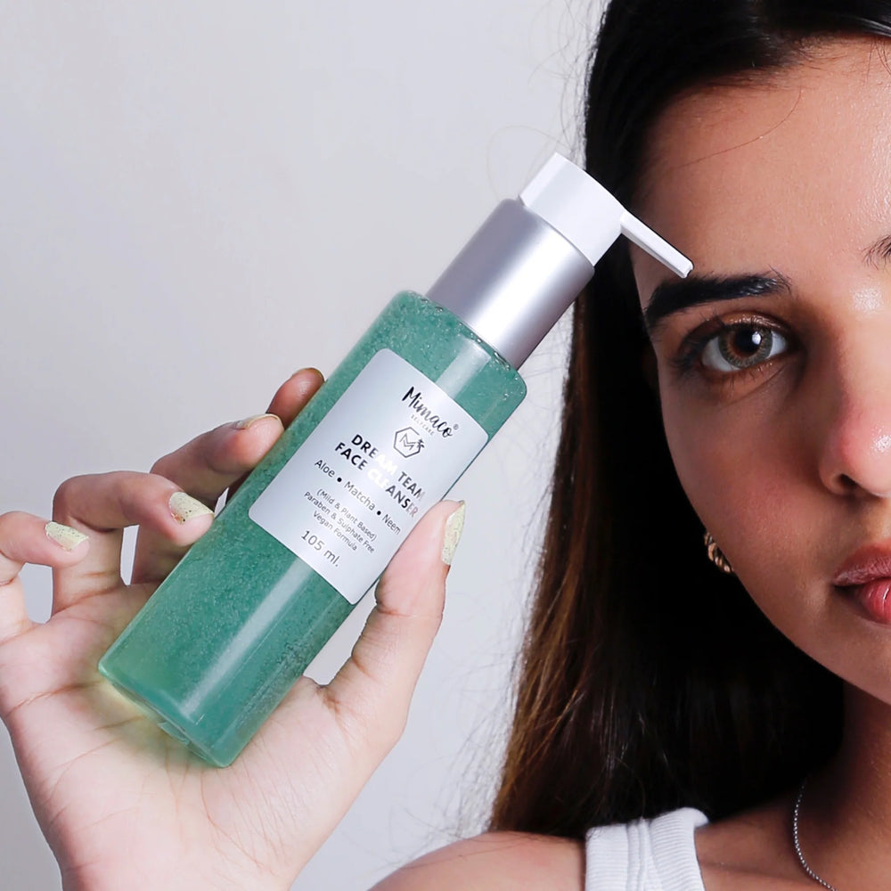 Dream Team - FACE CLEANSER with Aloe, Matcha, Neem - EarthBased