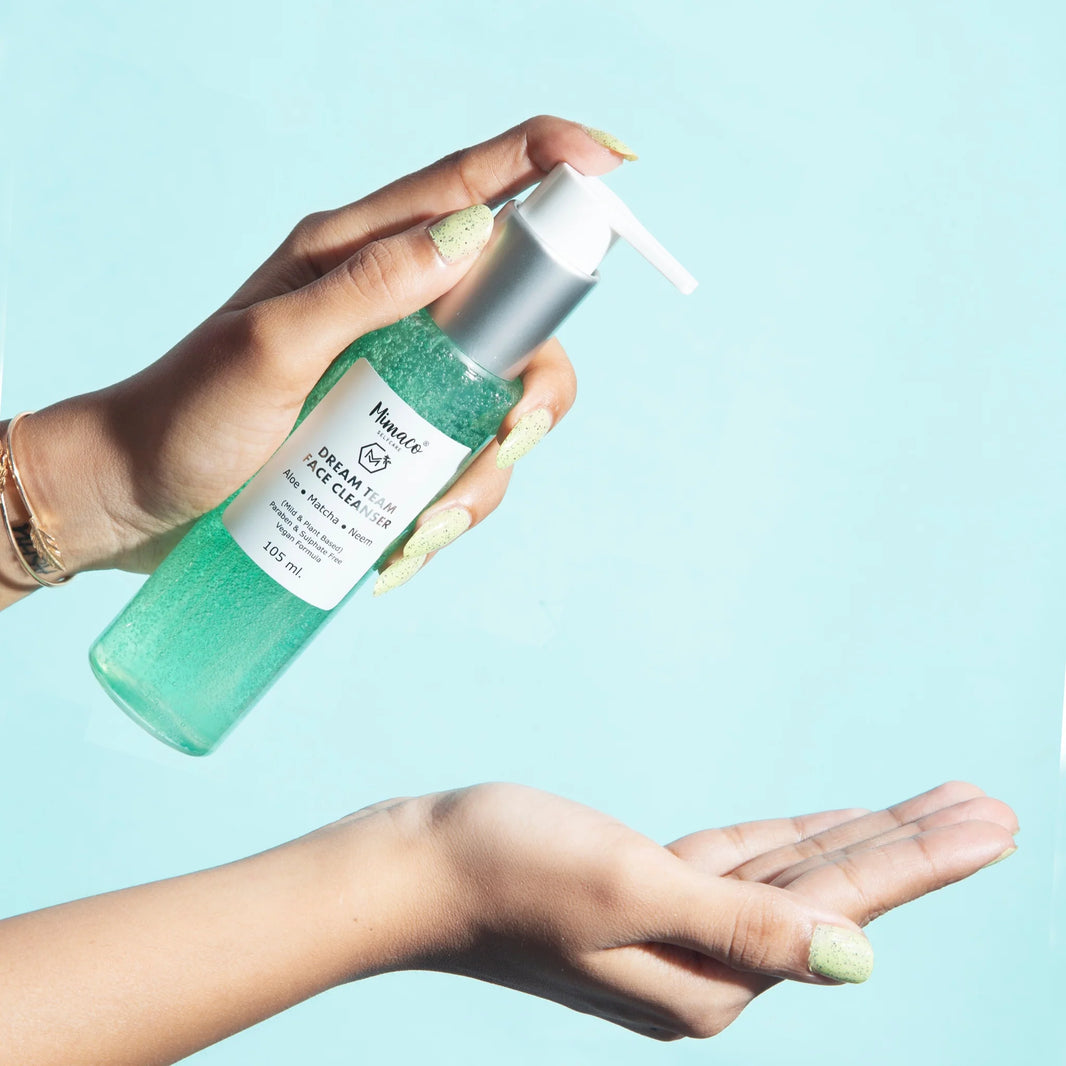 Dream Team - FACE CLEANSER with Aloe, Matcha, Neem - EarthBased