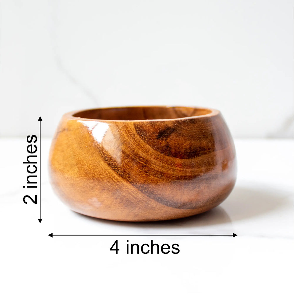 Bulgy Flat Bowl (Set of 2) - EarthBased