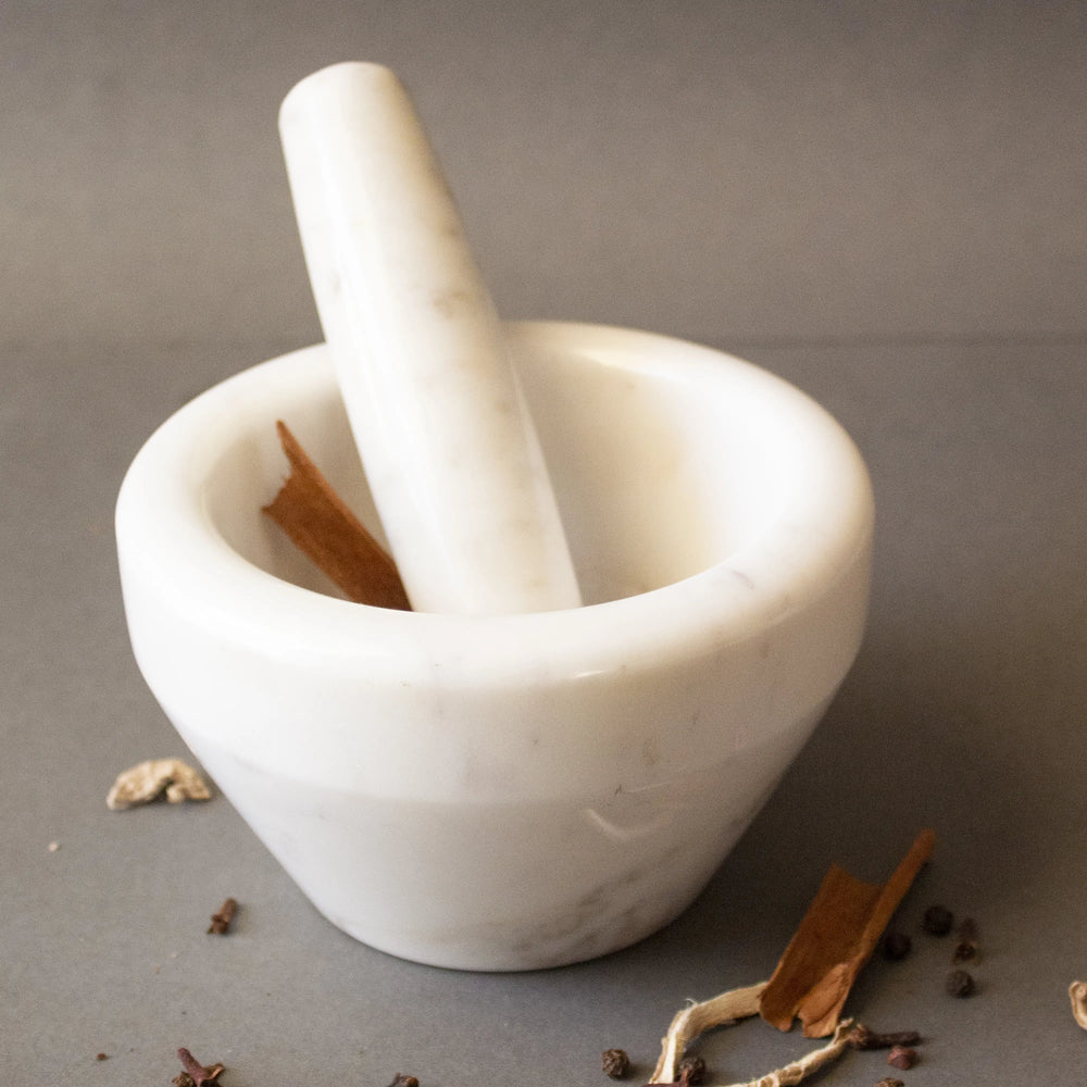 Masala Pot Mortar and Pestle - EarthBased