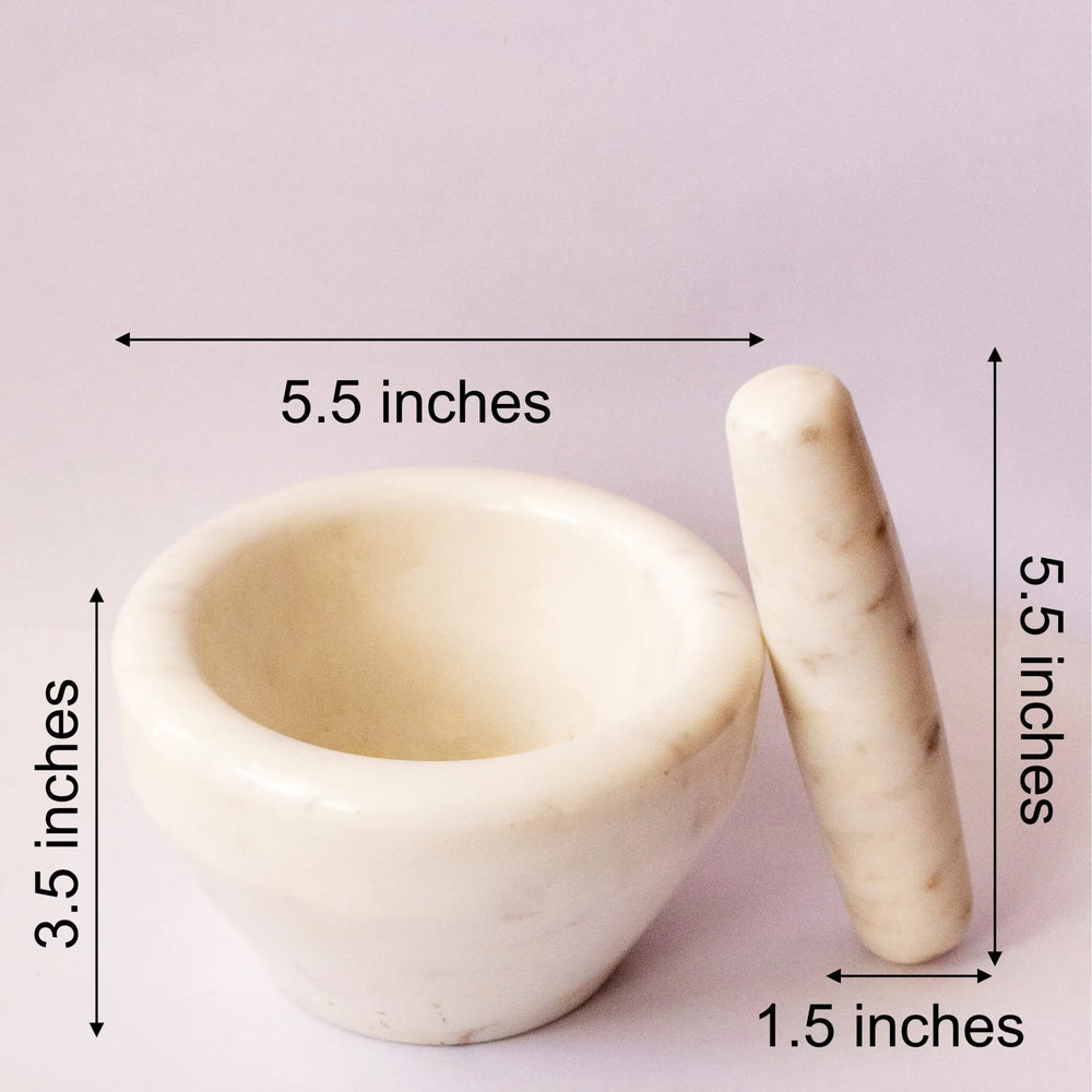 Masala Pot Mortar and Pestle - EarthBased