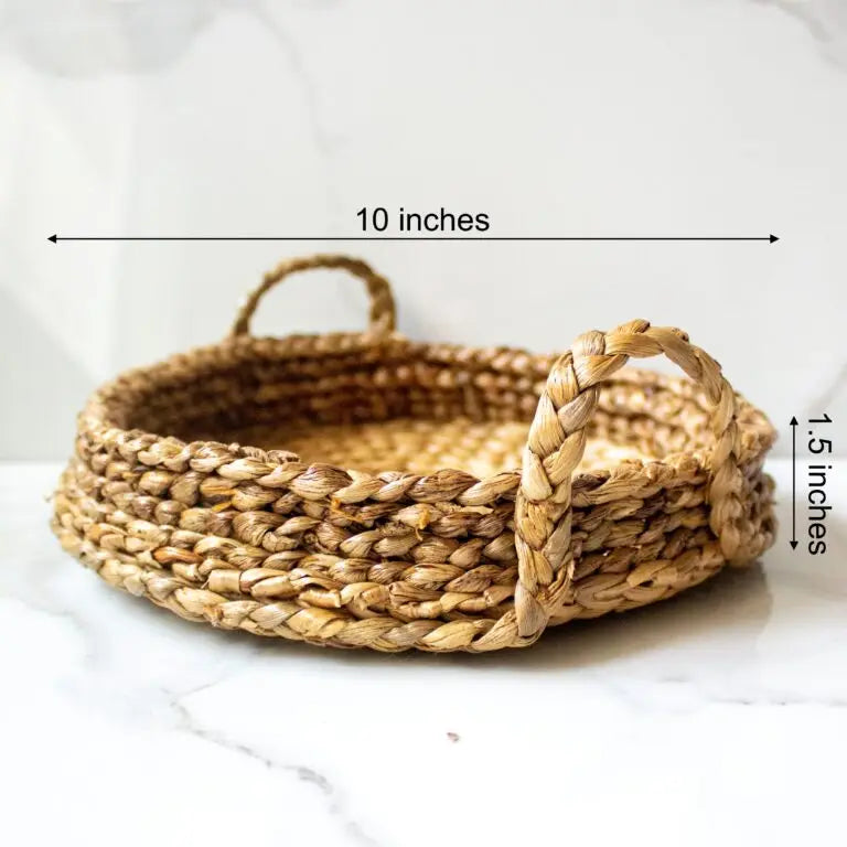 Handcrafted Woven Tray - EarthBased