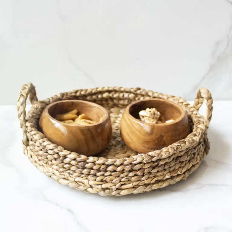 Handcrafted Woven Tray - EarthBased