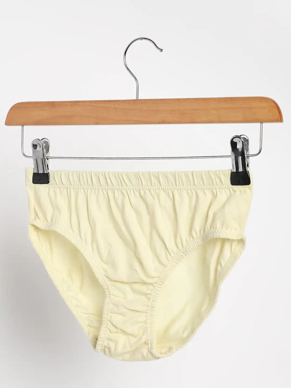 Organic Cotton & Natural Dyed Rust Cream and Turmeric Yellow Combo Underwear by Livbio - EarthBased