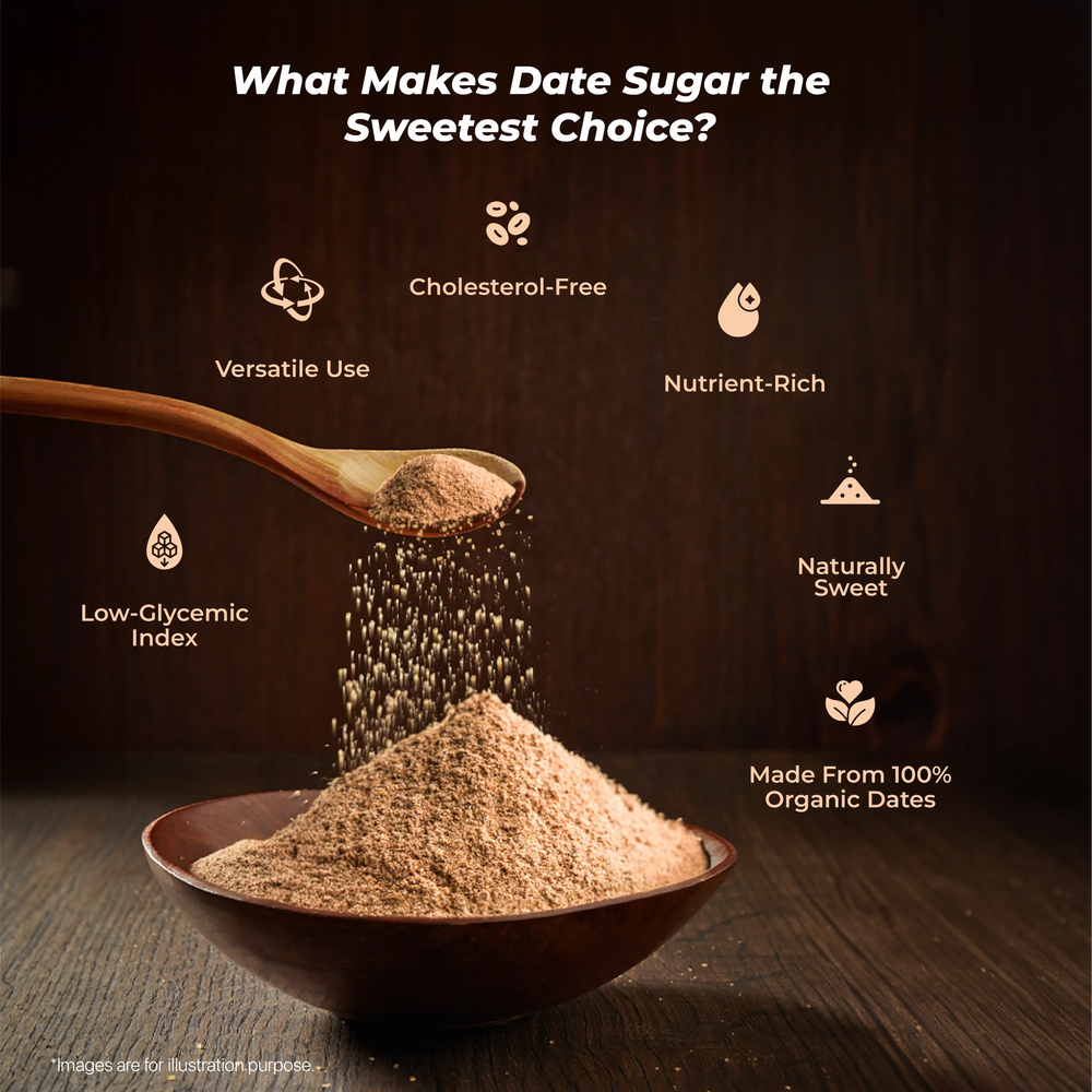 Organic Date Sugar | Dry Date Powder - EarthBased