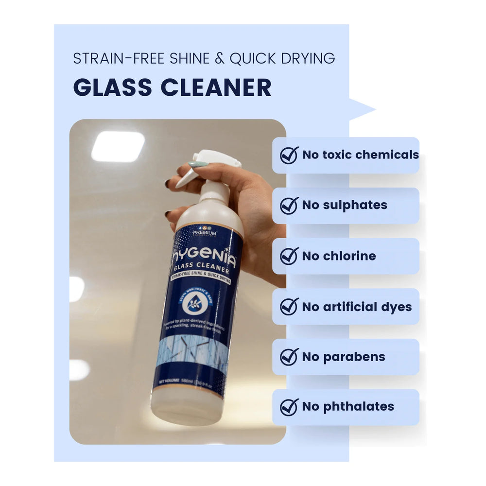 Hygenia Glass Cleaner - Tea Tree 500ml - EarthBased