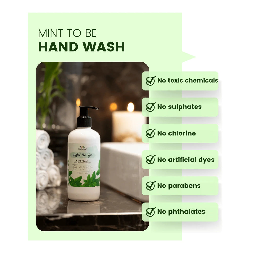 Hygenia Mint To Be Handwash - Spearmint & Tea Tree 300ml - EarthBased