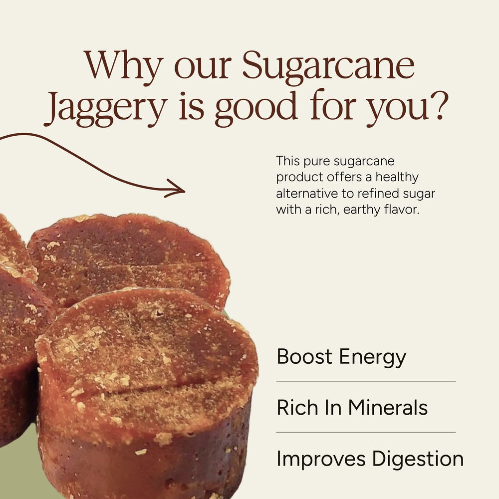 Sugarcane Jaggery Block - EarthBased