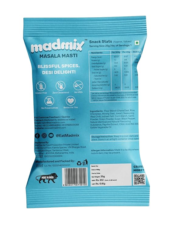 Jowar Bhujia Masala Masti | Pack of 10 - EarthBased