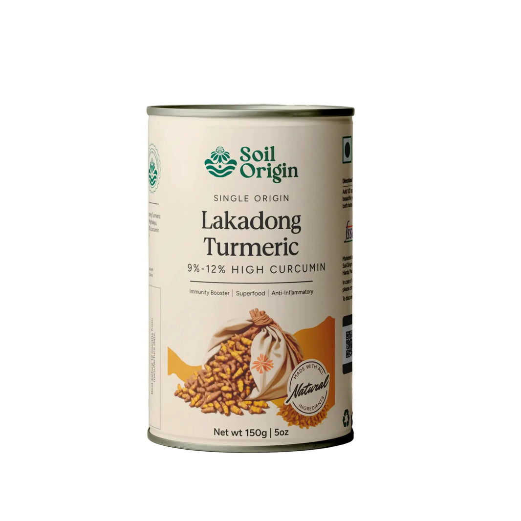 Single Origin Lakadong Turmeric Powder - EarthBased