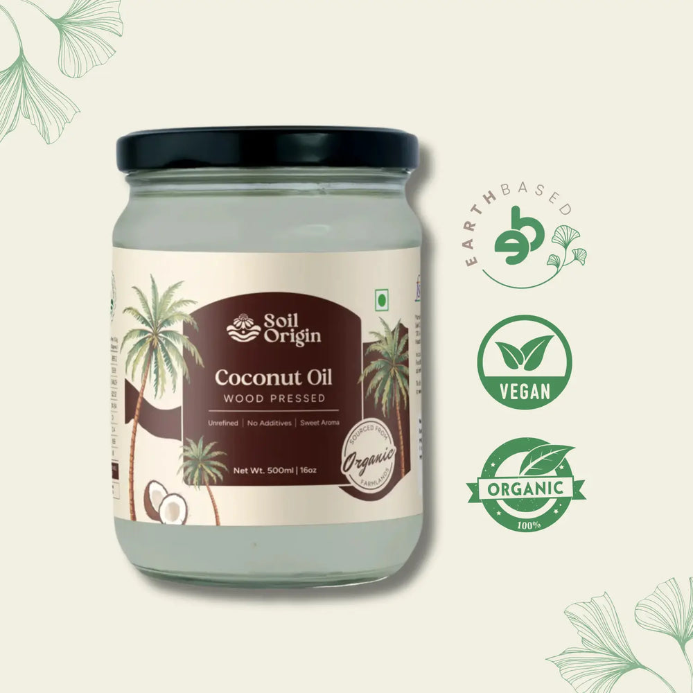 Wood-Pressed Coconut Oil | Soil Origin - EarthBased