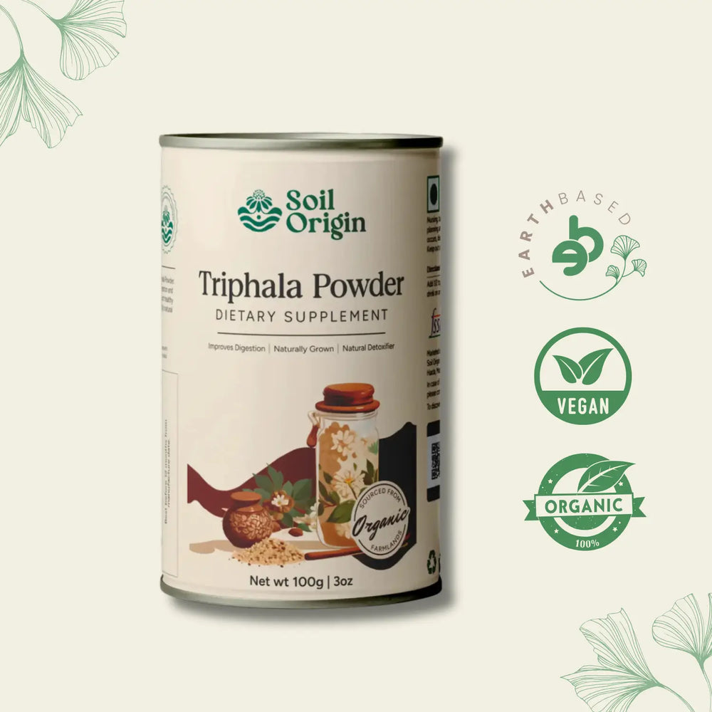 Triphala Powder | Soil Origin - EarthBased