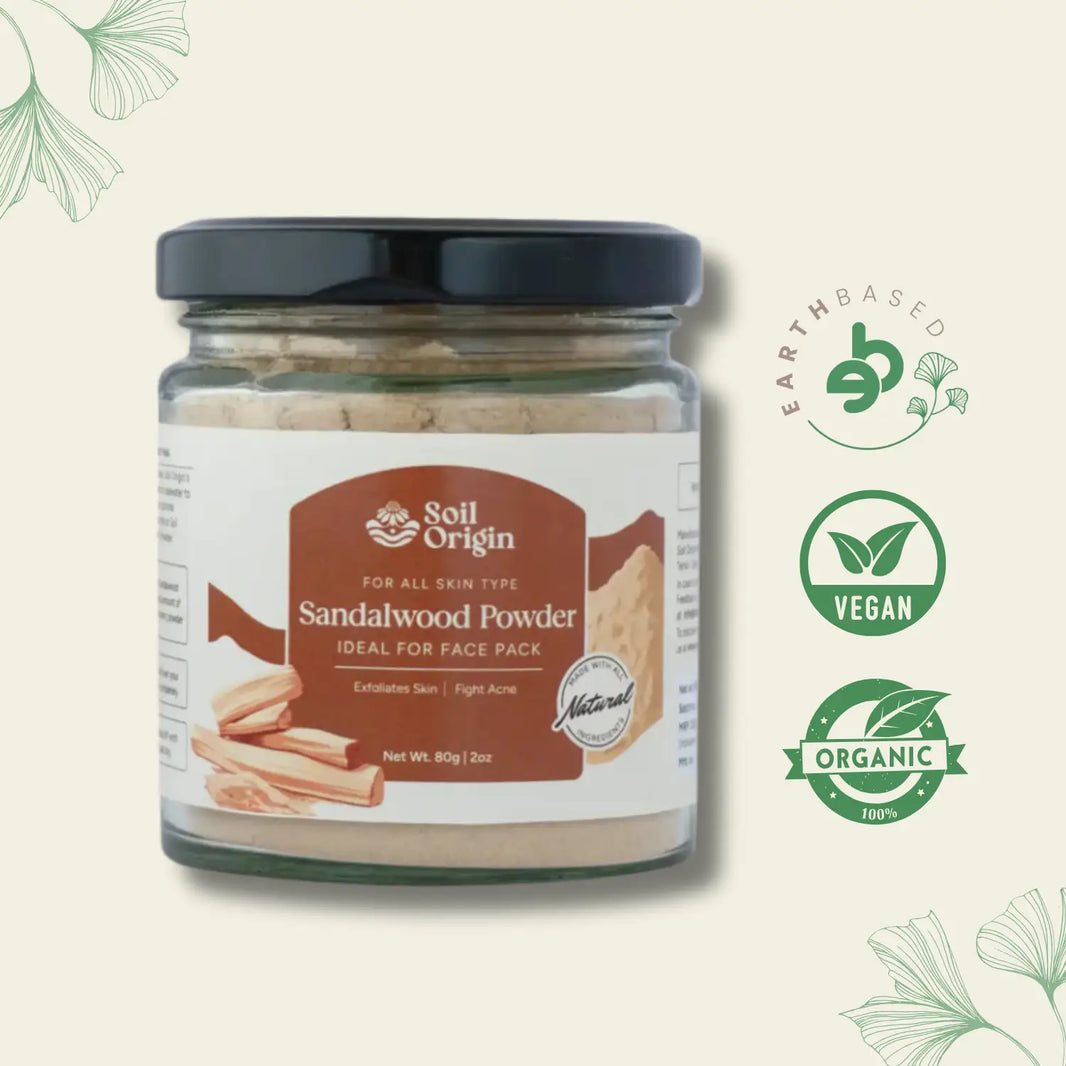 Sandalwood Powder | Soil Origin - EarthBased